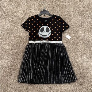 Disney The Nightmare before Christmas Black & Orange Dress size XL 14/16 NWT